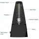Mechanical Metronome Black/Loud Sound Piano Drum Violin Guitar