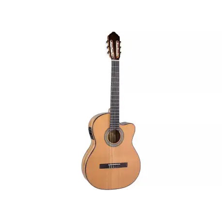Lucero LC235SCE Acoustic-Electric Exotic Wood Classical Guitar