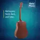 Hola! Acoustic Guitar Bundle Dreadnought Series (Model HG-41SB)
