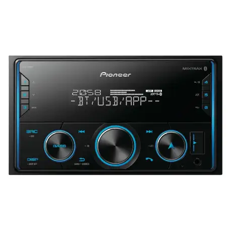 Pioneer MVH-S329BT MOSFET 50W X 4 Double Din Reciever
