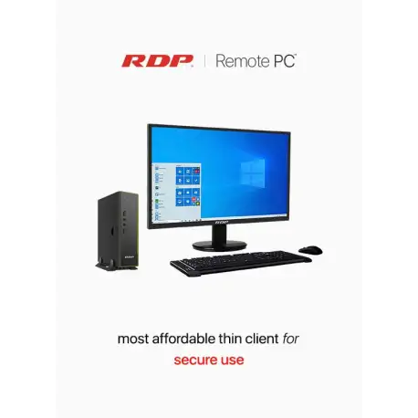 RDP Remote PC - Intel® Pentium Processor J3710, 4GB, 500GB HDD