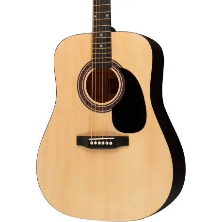 Rogue RA-090 Dreadnought Acoustic Guitar Natural