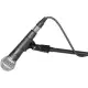 Musician's Gear Tripod Mic Stand with Telescoping Boom Black
