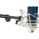 Musician's Gear Tripod Mic Stand with Telescoping Boom Black