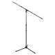 Musician's Gear Tripod Mic Stand with Telescoping Boom Black