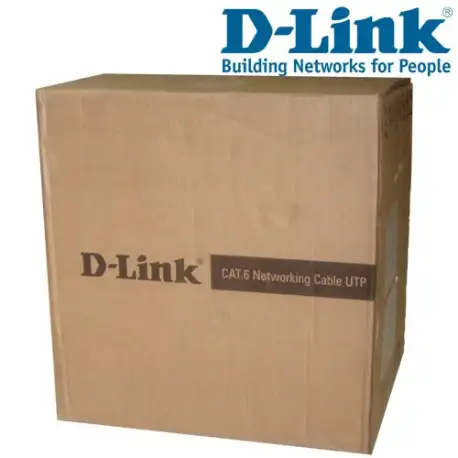 DLink CAT6 UTP 23AWG Solid:305M