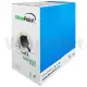 NavePoint CAT6 1000FT Solid 23AWG UTP Cable - Blue - CCA