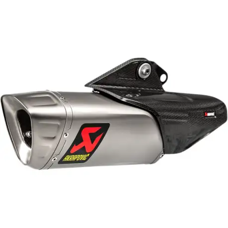 AKRAPOVIC S-Y10SO18-HAPLT Titanium Slip-On Line Muffler