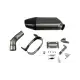 AKRAPOVIC S-K6SO5-HACT Slip-On Line Muffler - Oval