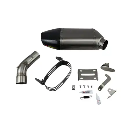 AKRAPOVIC S-K6SO5-HACT Slip-On Line Muffler - Oval