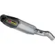 AKRAPOVIC S-K6SO5-HACT Slip-On Line Muffler - Oval