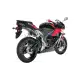 AKRAPOVIC S-H6SO13-HACT Slip-On Line Muffler - Oval