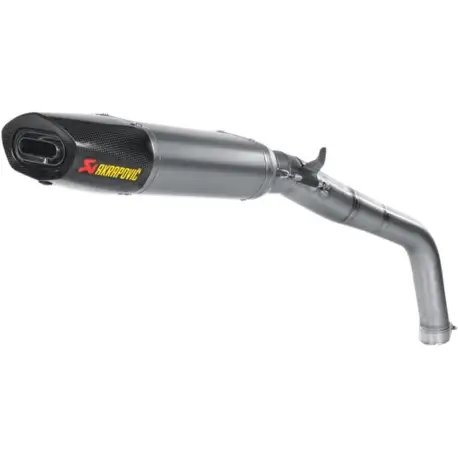 AKRAPOVIC S-H6SO13-HACT Slip-On Line Muffler - Oval