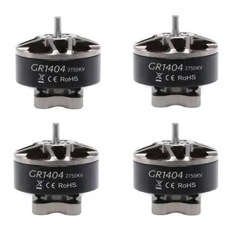 4X GEPRC GR1404 1404 2750KV 2-4S Brushless Motor CW Thread for