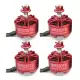 4X Racerstar 2207 BR2207S Fire Edition 2500KV 3-6S Brushless