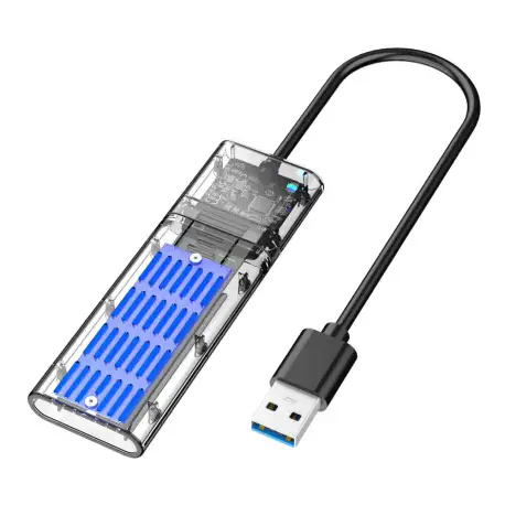 AODUKE JMS578 SATA M.2 NGFF External Hard Drive Enclosure SSD
