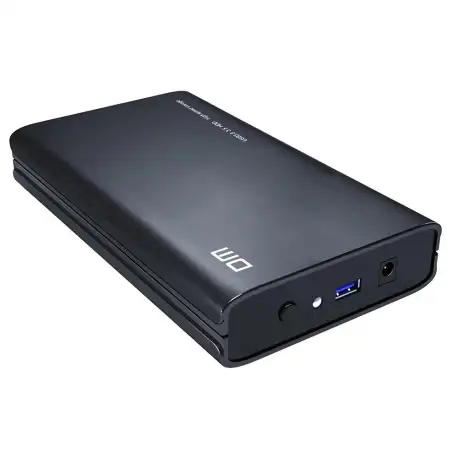 DM 3.5" 2.5" USB 3.0 SATA HDD SSD External Hard Drive Enclosure