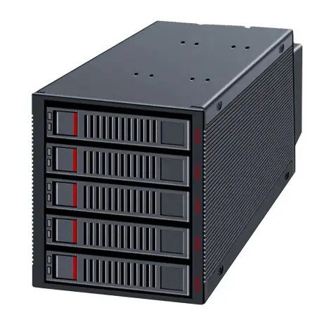 JEYI 5 Bays SATA External Hard Drive Docking Station RAID Array