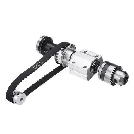 Machifit No Power Spindle Assembly B12 Drill Chuck Trimming