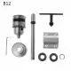 Machifit No Power Spindle Assembly B12 Drill Chuck Trimming