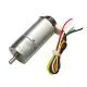 CHIHAI MOTOR GM25-370 DC Gear Motor 6V 100/210/300RPM Encoder