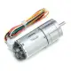 CHIHAI MOTOR GM25-370 DC Gear Motor 6V 100/210/300RPM Encoder