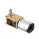 Machifit 1218GEN20 DC 6V Micro Turbo Worm Gear Motor 35/70RPM