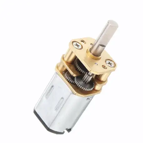 CHIHAI 8Pcs 10MM-GM12N20 12V 75RPM R-Angle Micro DC Reduction