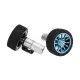 Machifit 25GA370 DC 6/12V 130rpm Gear Reduction Motor with