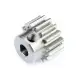 1M 15T Motor Gear 8mm Metal Motor Convex Gear For 775 Gear Motor