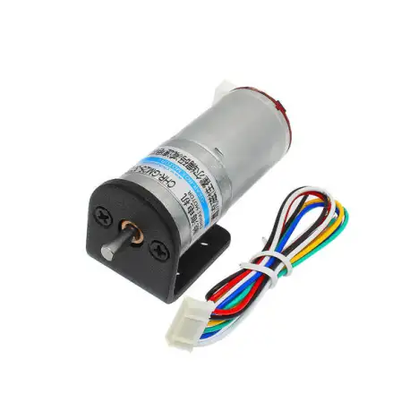 CHIHAI MOTOR 6V 100RPM Encoder Motor DC Gear Motor with Fixed