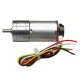 CHIHAI MOTOR 6V 100RPM Encoder Motor DC Gear Motor with Fixed