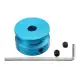 Chihai 3/4/6mm CNC Aluminum Timing Belt Pulley V-Type Pulley 1m