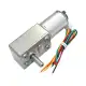 GM4632-370 DC 24V 80RPM High torque Turbo Encoder Motor Worm