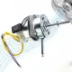 220V 60W Fan Motor 18mm Copper Wire Double Ball Bearing Pure