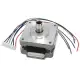 2Pcs 39MM Hollow Shaft Hybrids Stepper Motor 4 Phase 5 Wire