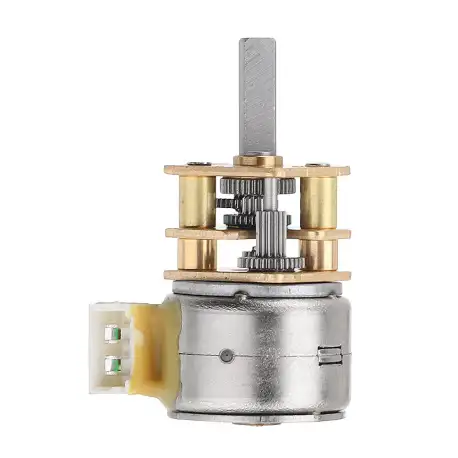 Machifit GA12BY15 DC 5V 30RPM 15RPM 5RPM Stepper Motor Gear