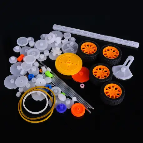 78pcs Plastic Motor Gear Kit DIY Gear Assortment Accessories