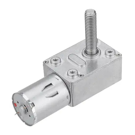 Machifit JGY370 DC 24V Self-locking Worm Gear Motor