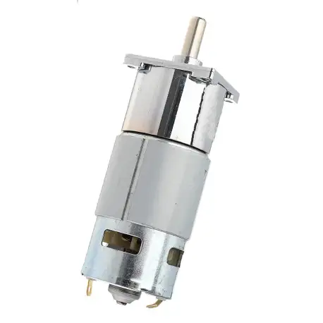 Machifit DC 24V 10/30/50/100RPM Geared Motor with bracket 775