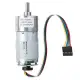 37GB-545 DC 6V 55RPM Gear Reducer Motor with Encoder Geared