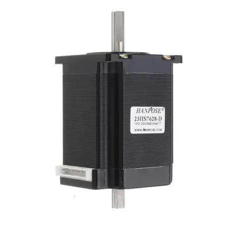 HANPOSE Double Shaft 23HS7628-D 76mm Nema 23 Stepper Motor 57