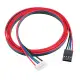 HANPOSE 1M XH2.54 Line Stepper Motor Cable 4 Pin Motor