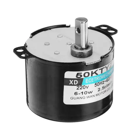 Machifit 50KTYZ 220V 2.5rpm Synchronous Motor 10W Permanent
