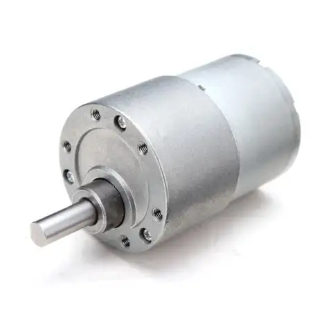 CHIHAI MOTOR 4Pcs 12V 130RPM DC Metal Gear Reducer Motor