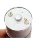 CHIHAI MOTOR 4Pcs 12V 130RPM DC Metal Gear Reducer Motor