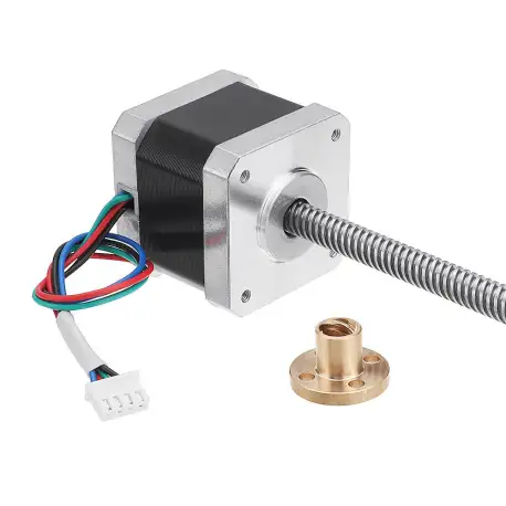 Machifit Nema17 42mm Stepper Motor with T8 380mm Lead Screw for