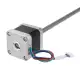 Machifit Nema17 42mm Stepper Motor with T8 380mm Lead Screw for