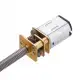 Machifit GA12N20 DC 12V Gear Motor Extra Long Thread Out Axis