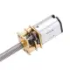 Machifit GA12N20 DC 12V Gear Motor Extra Long Thread Out Axis